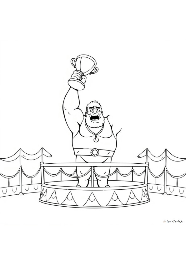 Kolorowanki Andre Giganta