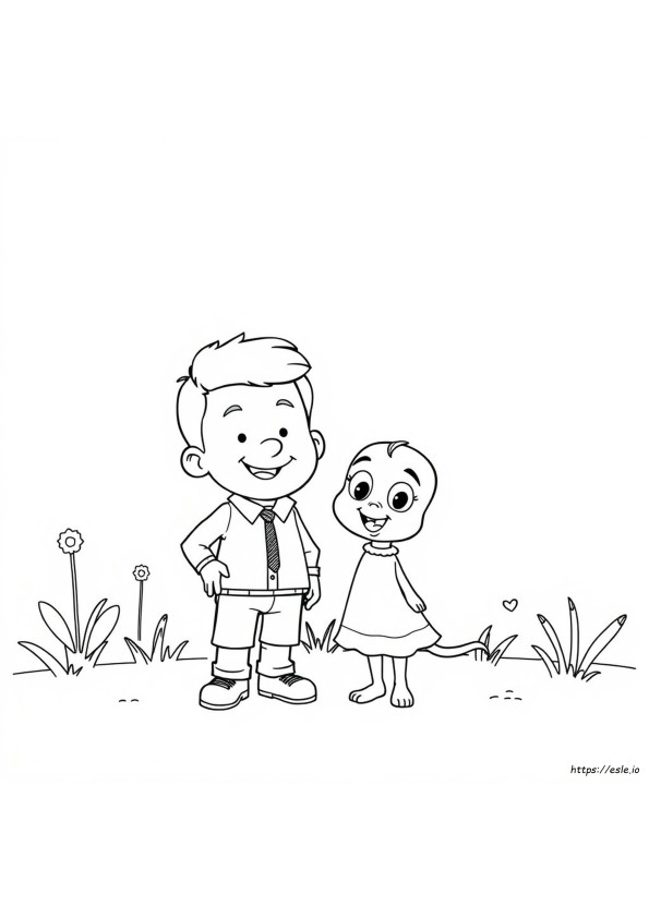 Dave I Ava Kolorowanki