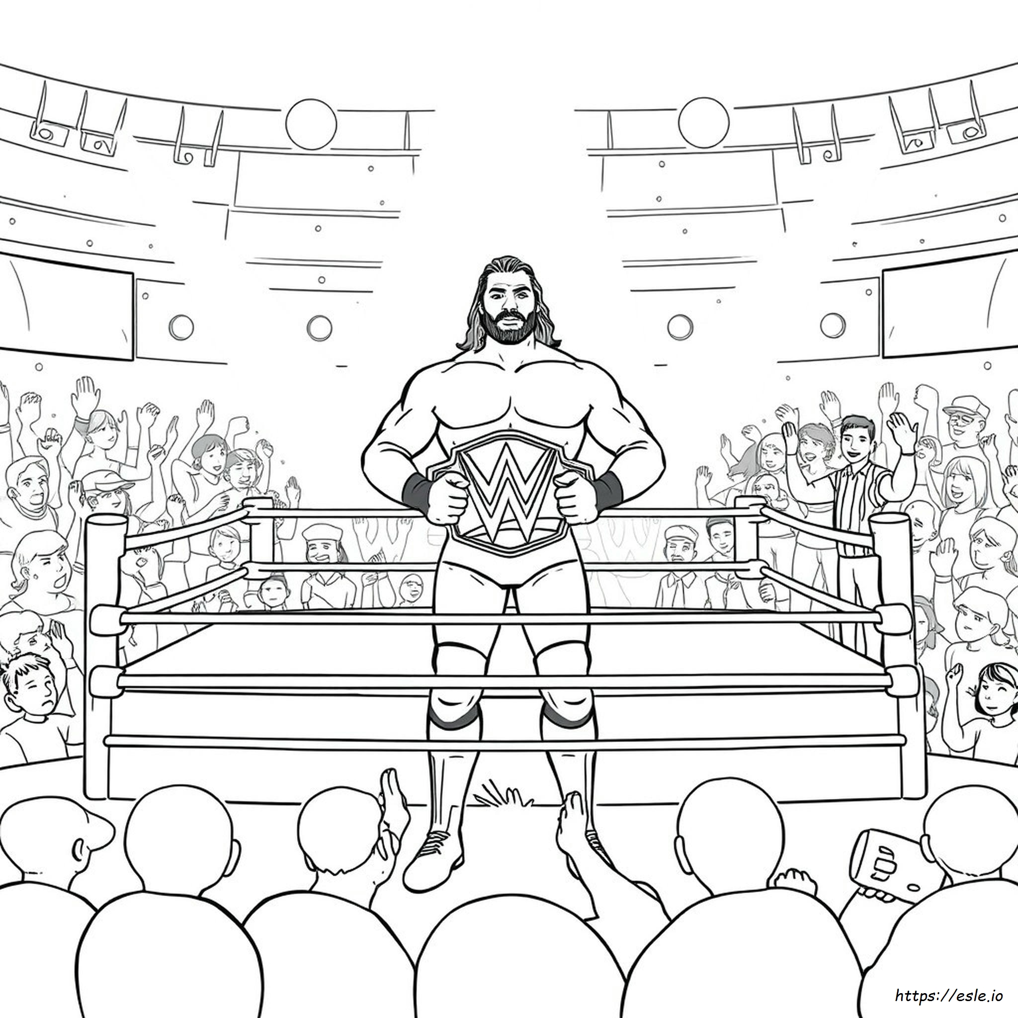 Championship Wwe Coloring Book