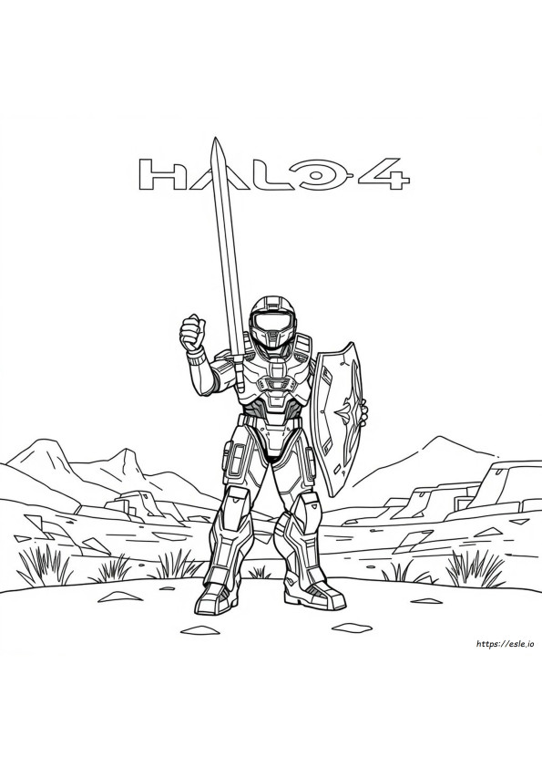Disegni Di Halo 4 Da Colorare