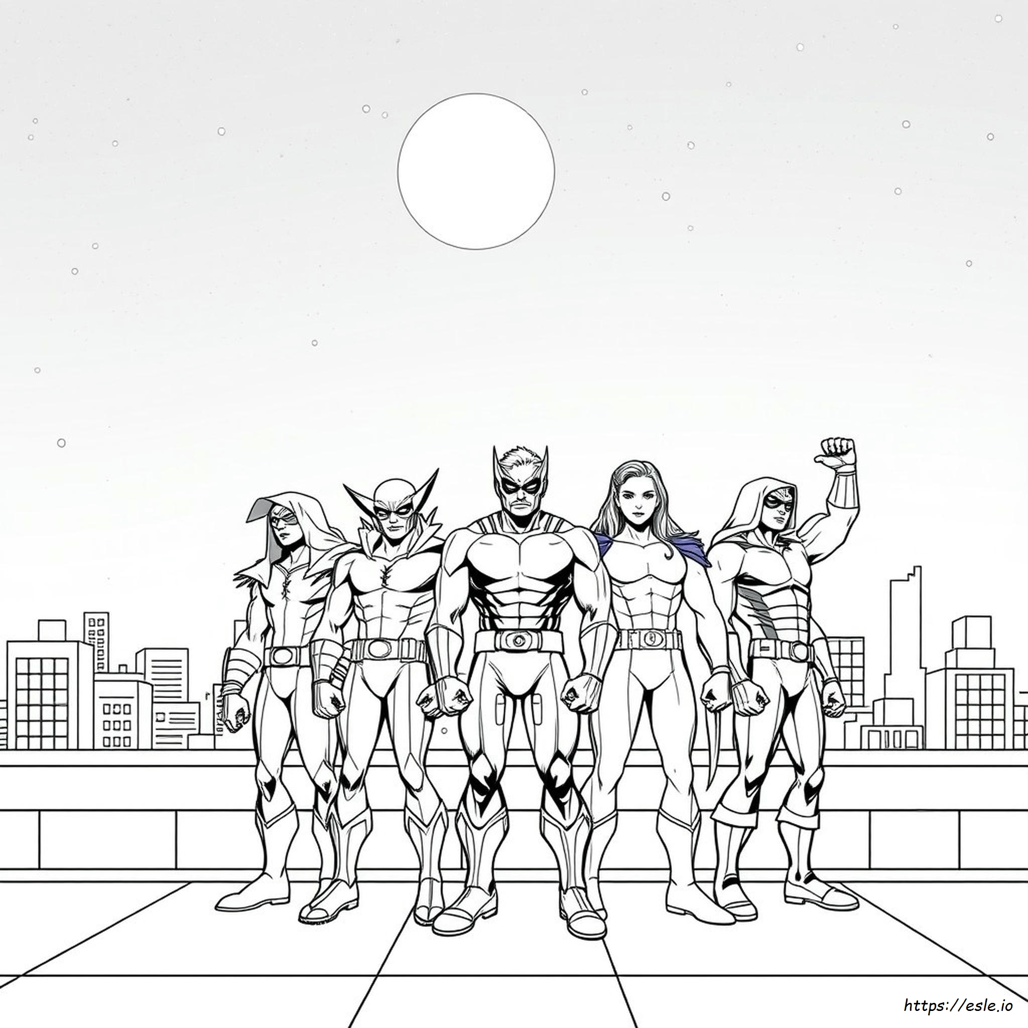 Xmen Da Colorare