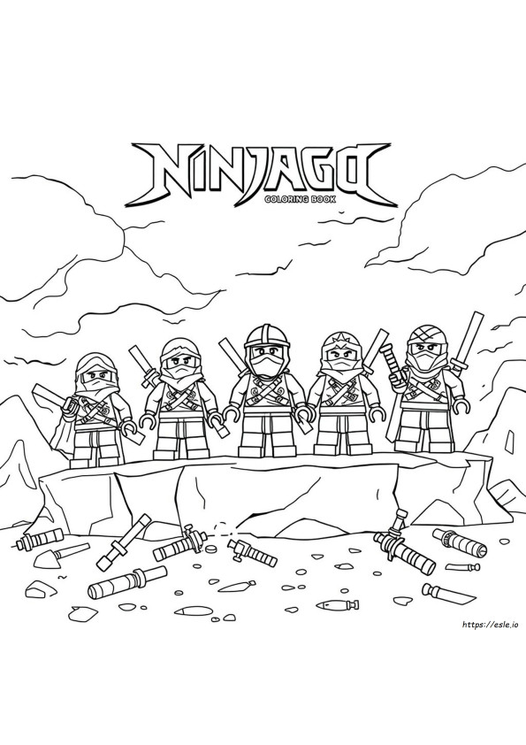 Season 7 Ninjago Coloring Pages