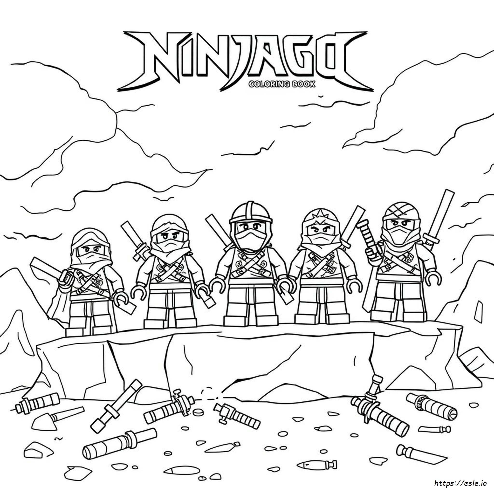 Season 7 Ninjago Coloring Pages