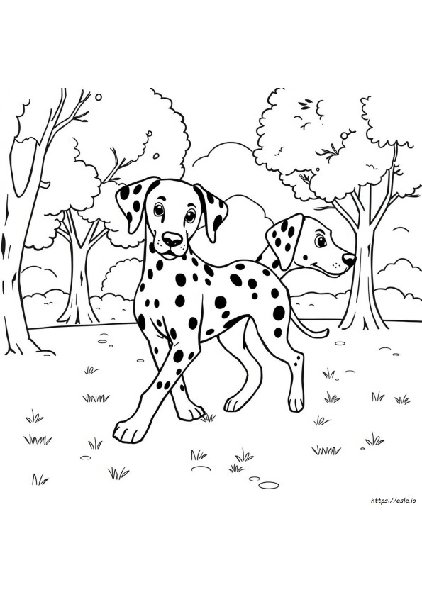 Pagina Da Colorare Del Dalmata