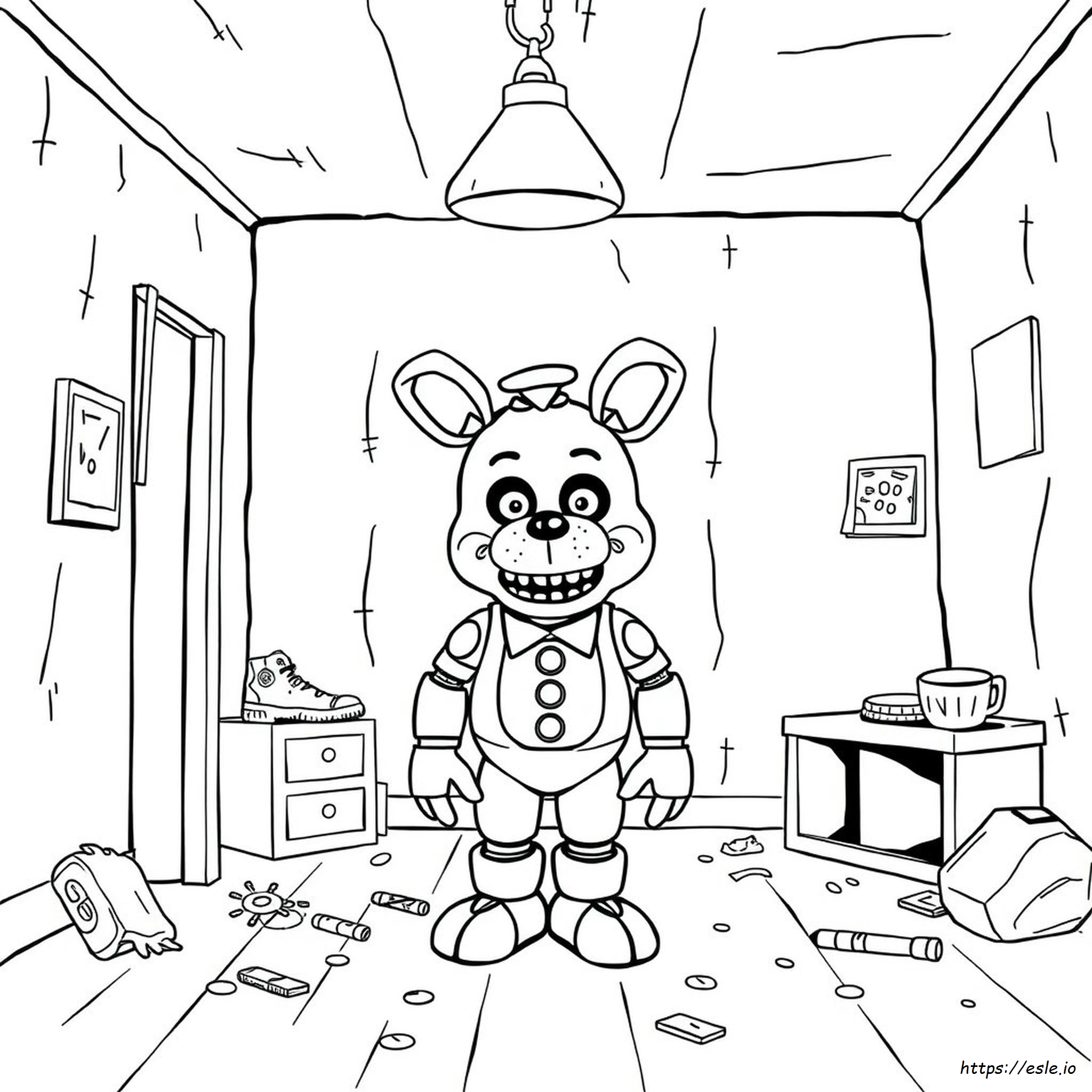 Fnaf Kleurplaten Printbaar kleurplaat
