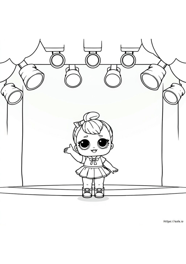 Rzadkie Kolorowanki Lol Doll