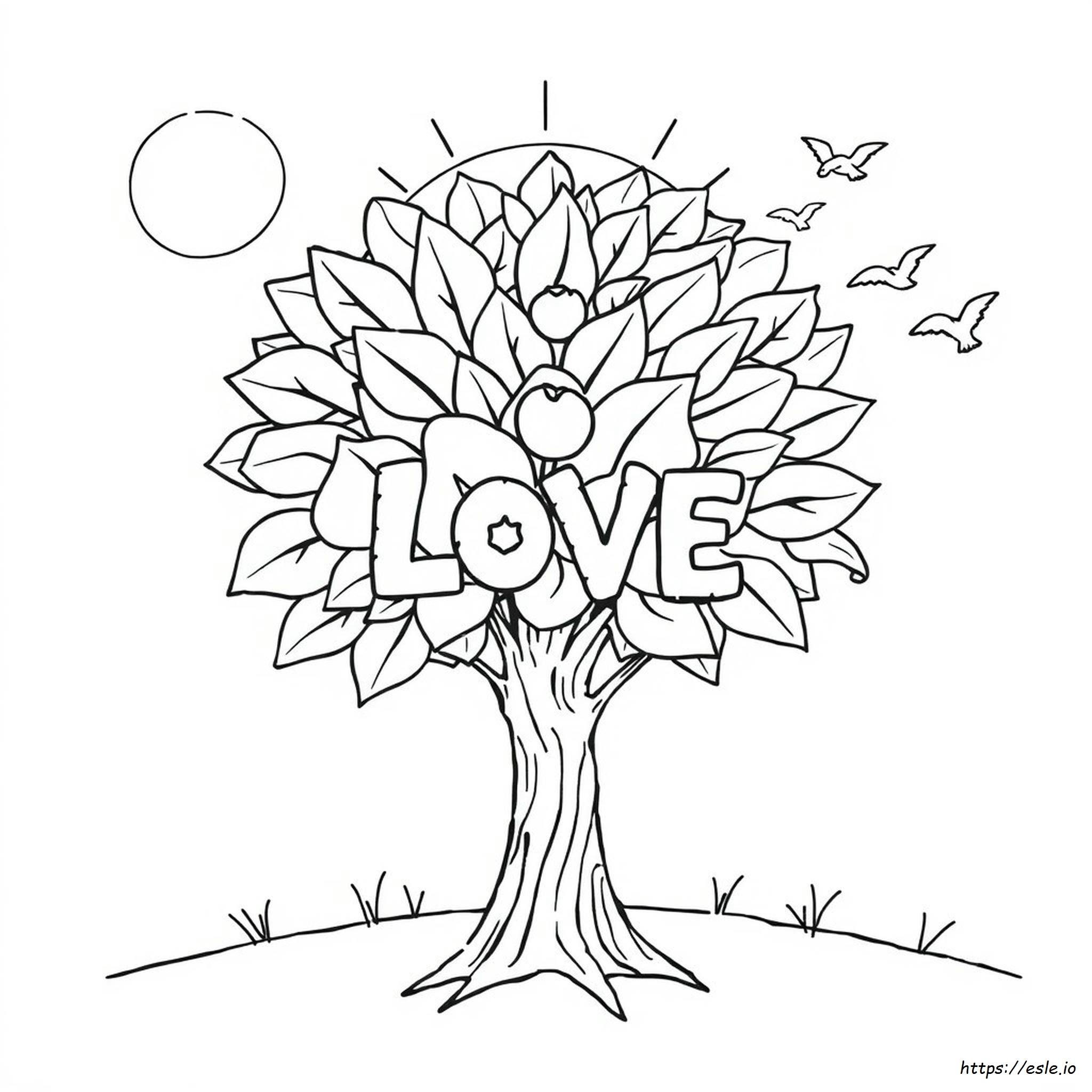 Fruto Do Espírito Amor Desenhos Para Colorir