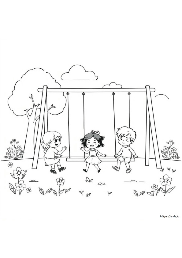 Coloriage Maternelle X