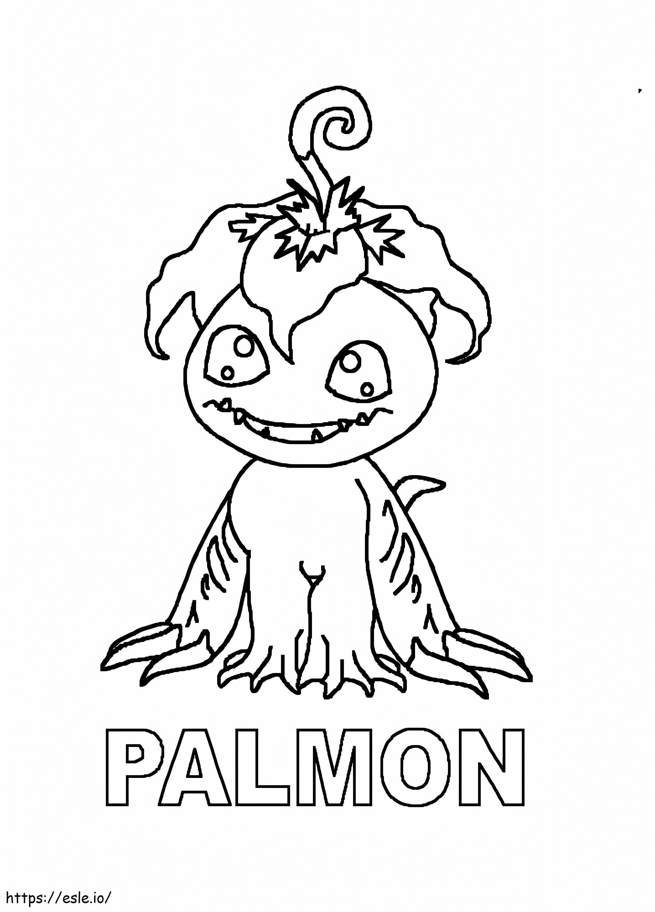 Palm Tree coloring page
