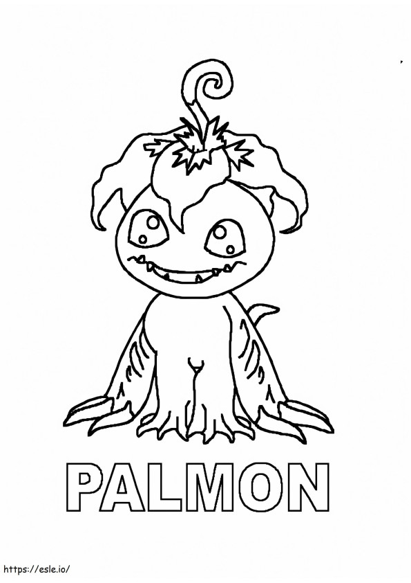 Palm Tree coloring page