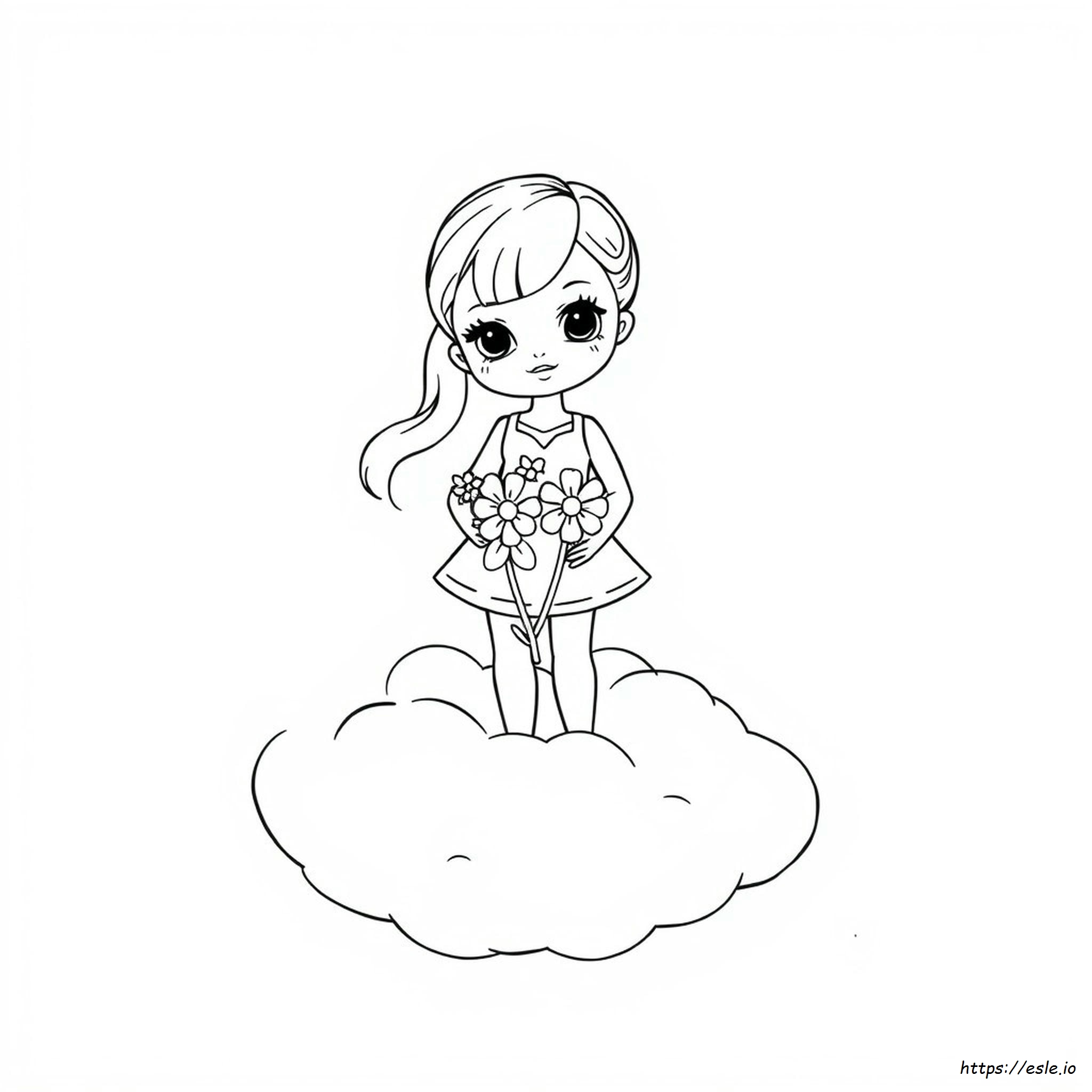 Doll Pic For Colouring