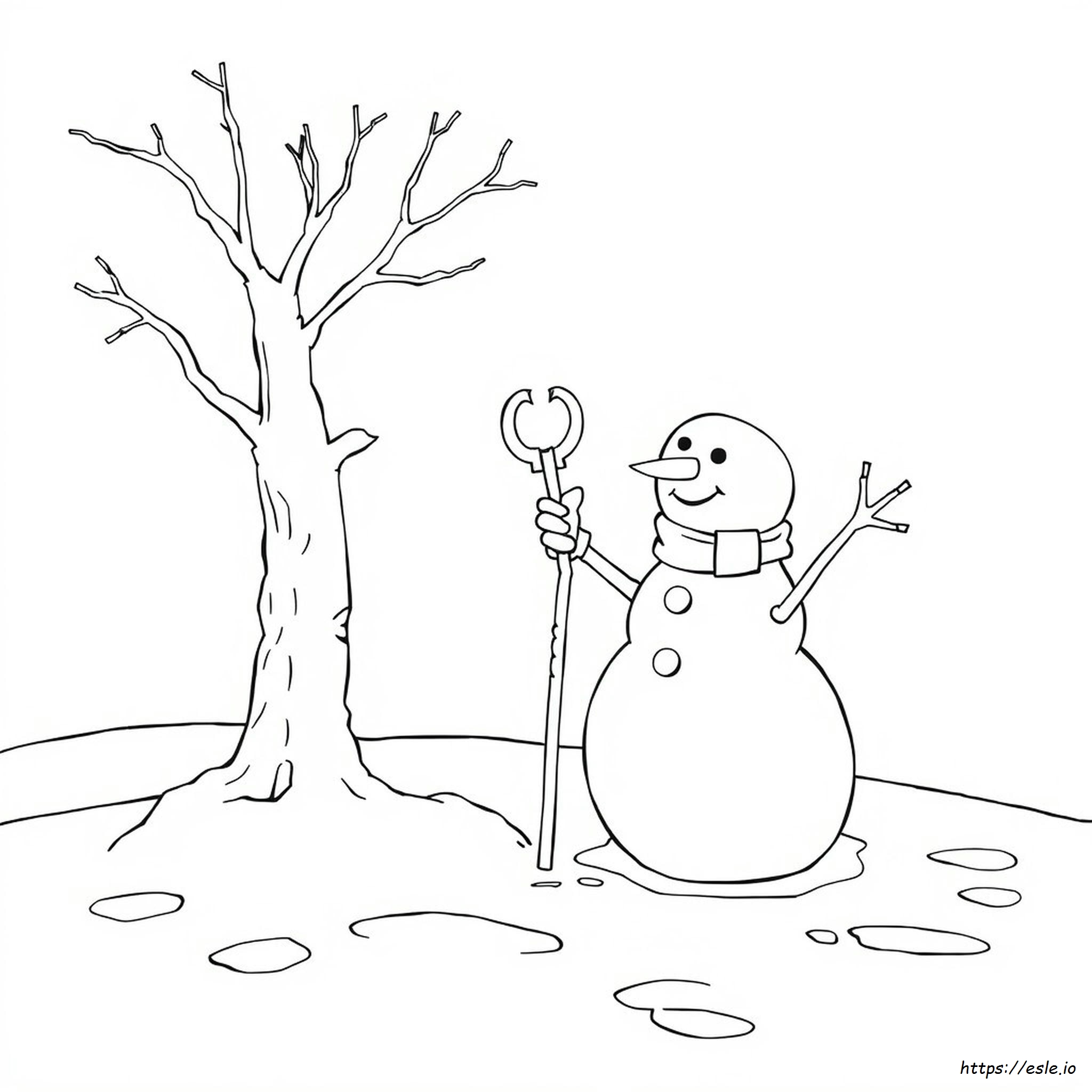 Jack Frost Kleurplaten kleurplaat