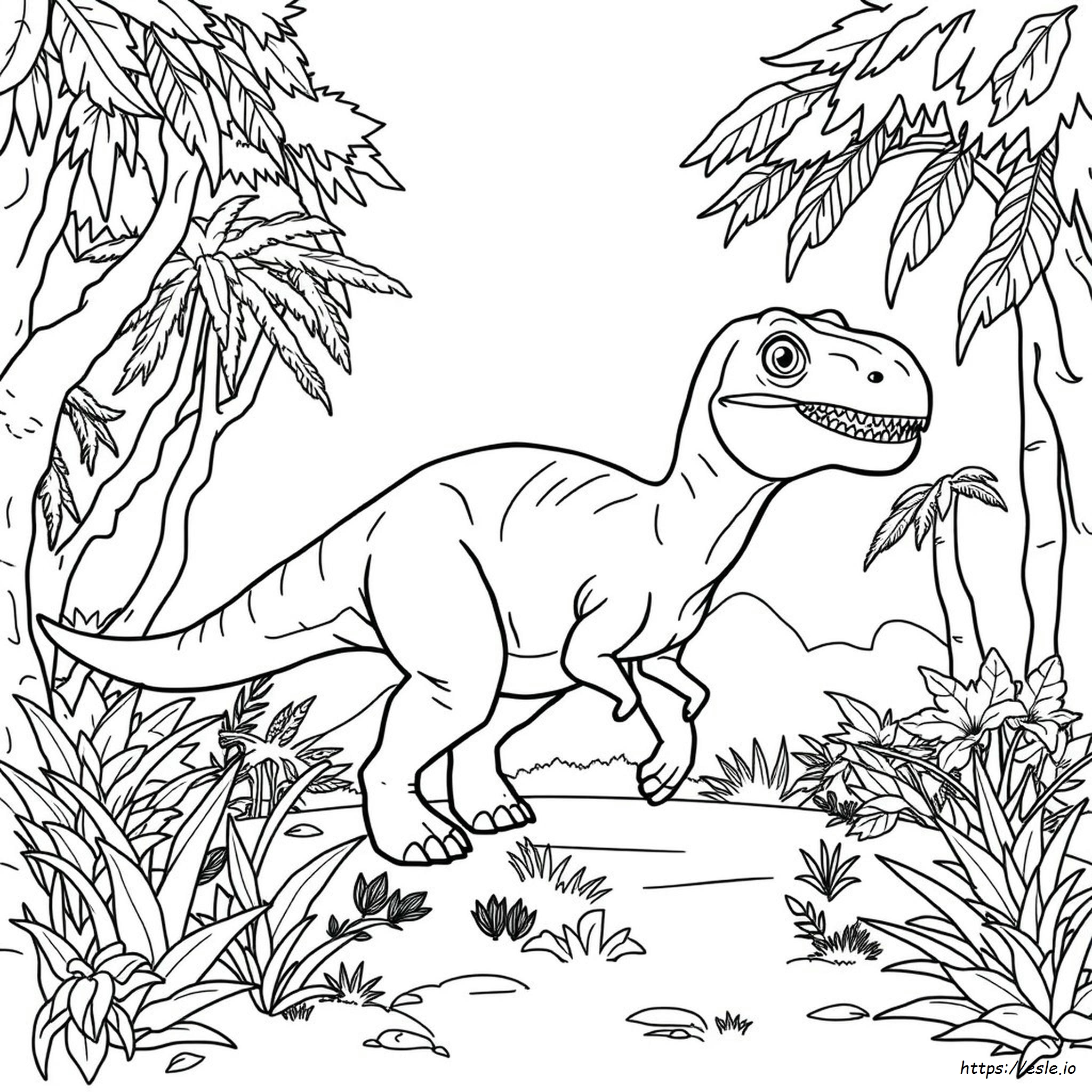 Gratis Printbare Jurassic World Kleurplaten kleurplaat