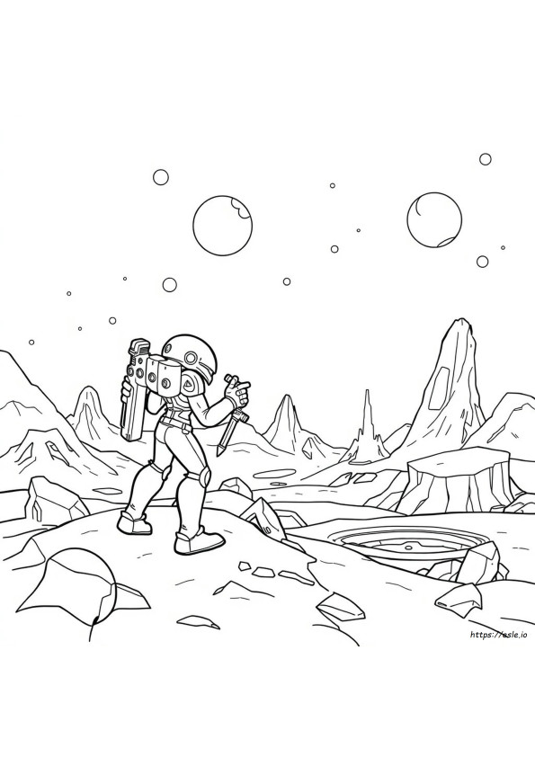 Disegni Da Colorare Di Metroid