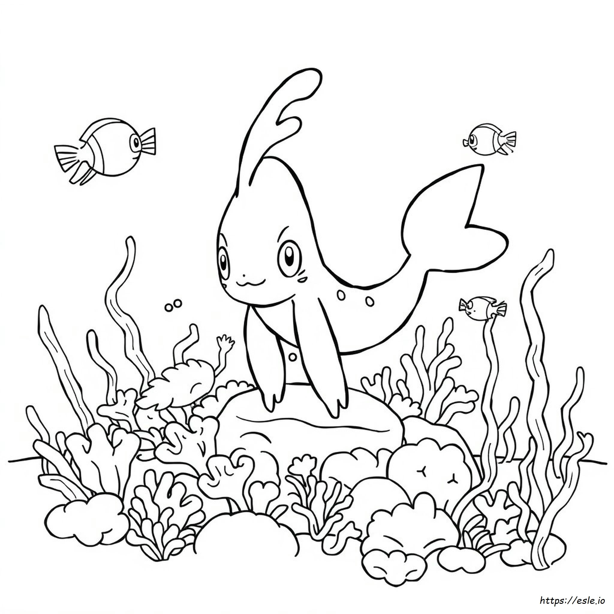 Pokemon Manaphy Kleurplaten kleurplaat