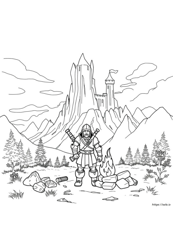 Disegni Da Colorare Di World Of Warcraft Da Stampare