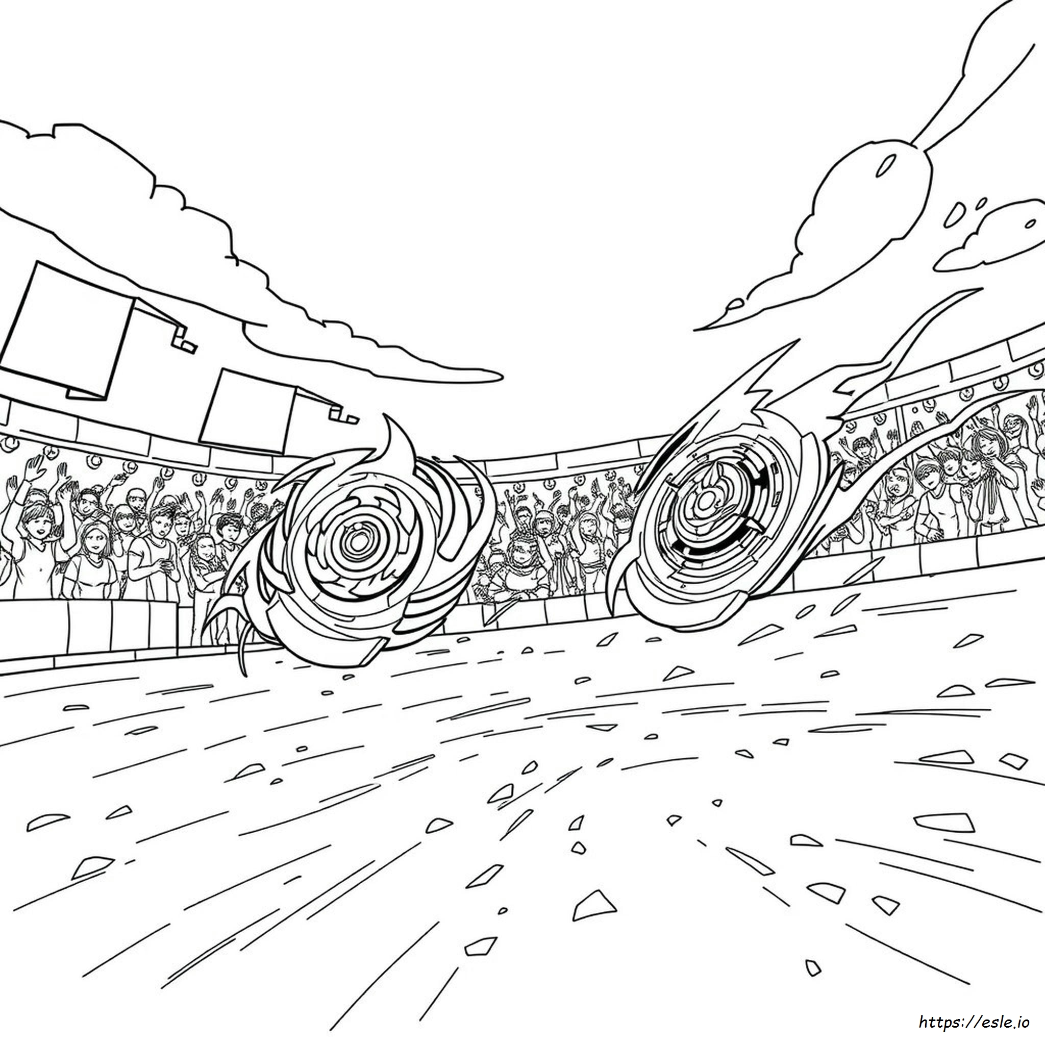 Beyblade Metal Masters Para Colorir