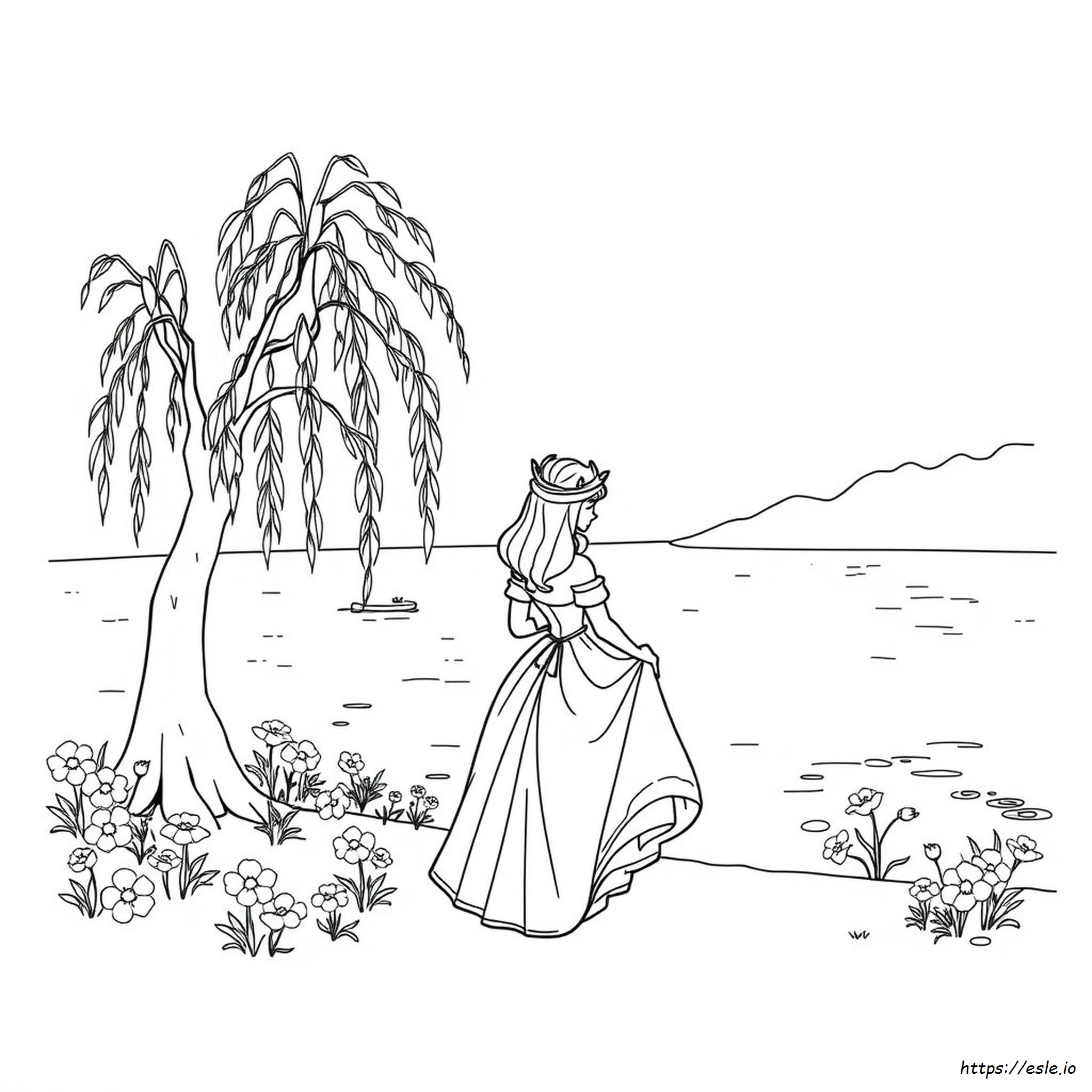 Disney-Prinsessa Värityskuvat