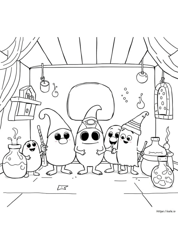 Darmowe Kolorowanki Oddbods