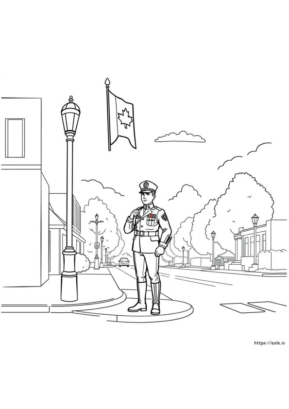 Kolorowanka Rcmp
