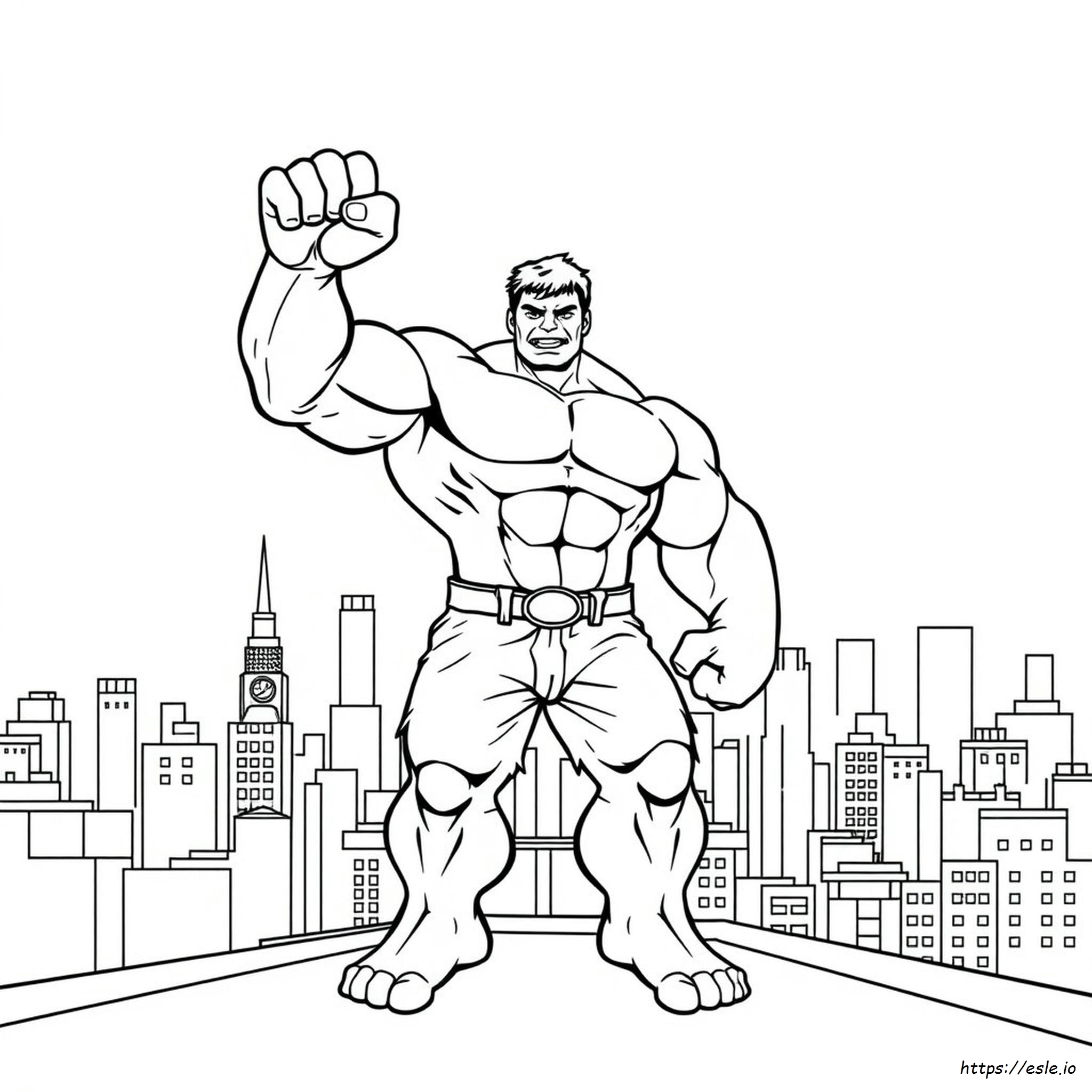 Incredibile Hulk: Disegni Da Colorare