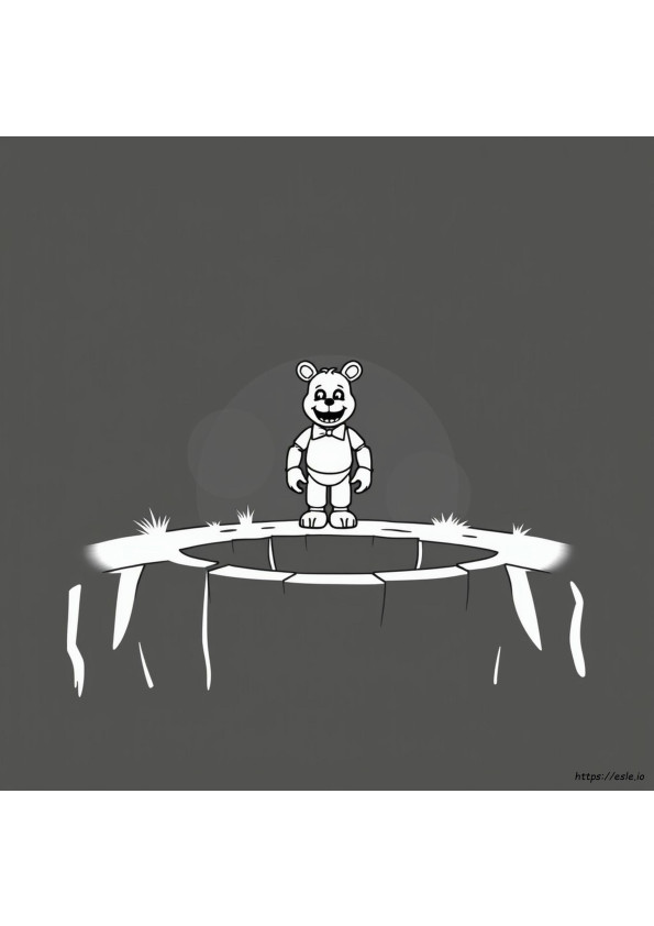 Fnaf Into The Pit Boyama Sayfaları