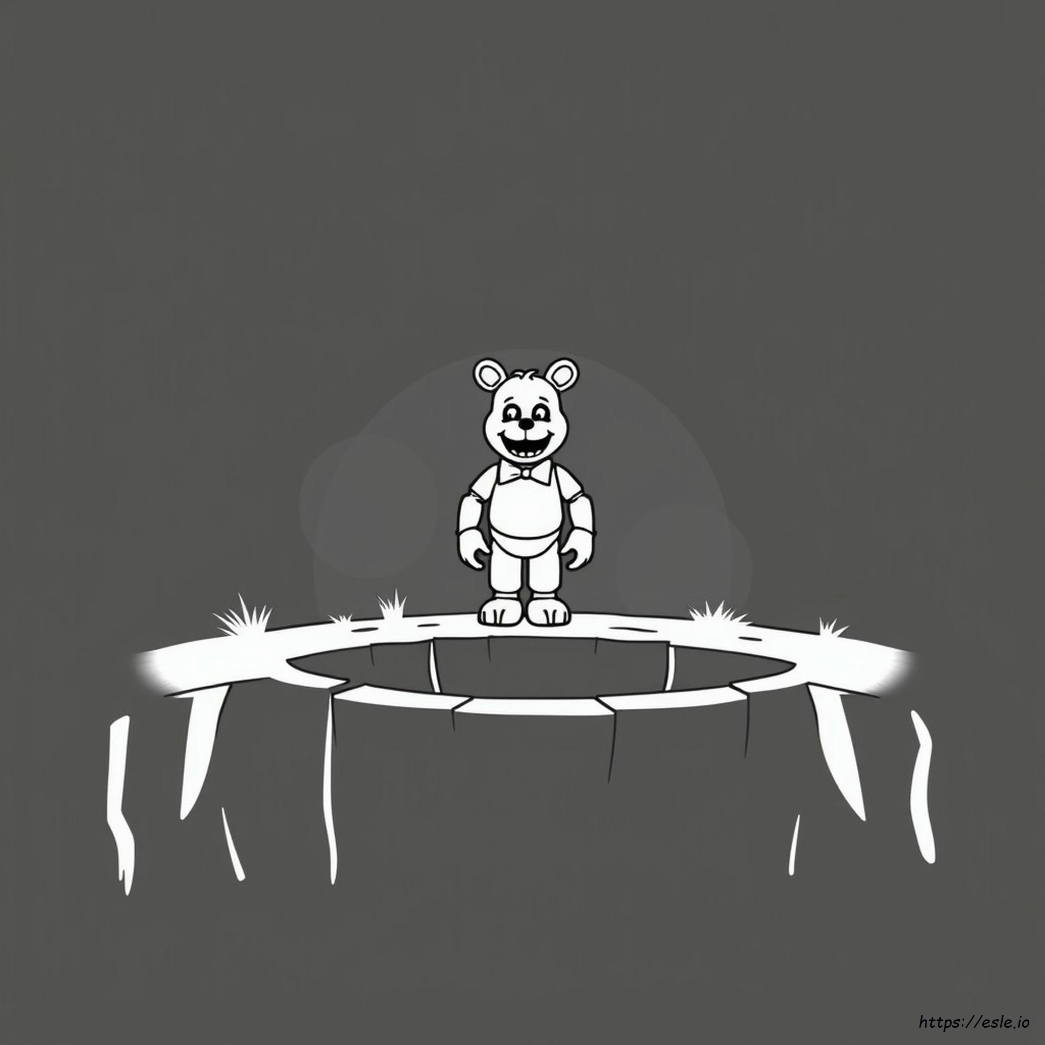 Fnaf Into The Pit Coloring Pages