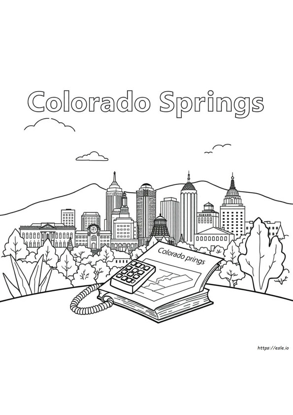 Colorado Springs Białe Strony Książka Telefoniczna