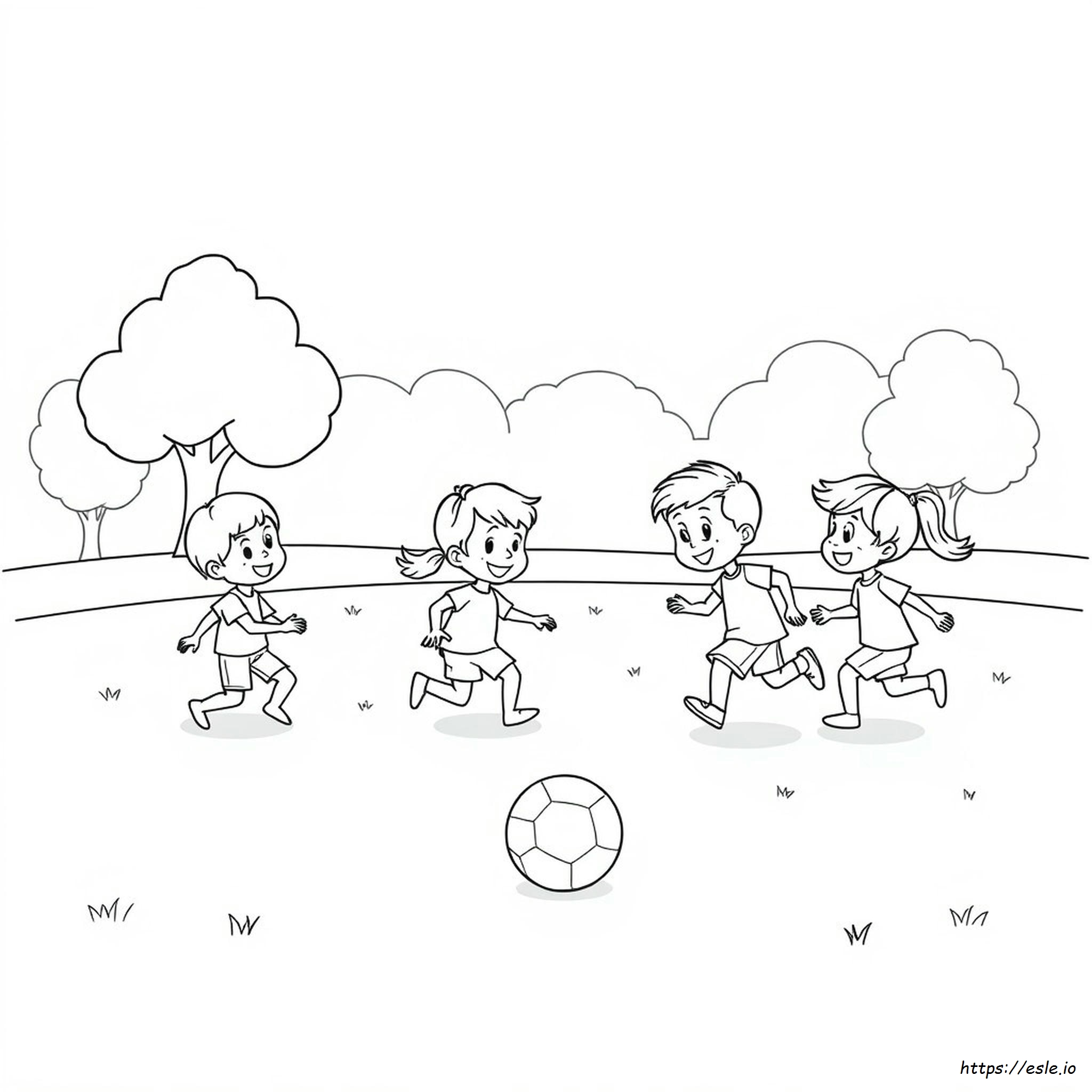 Preschool Ball Coloring Pages