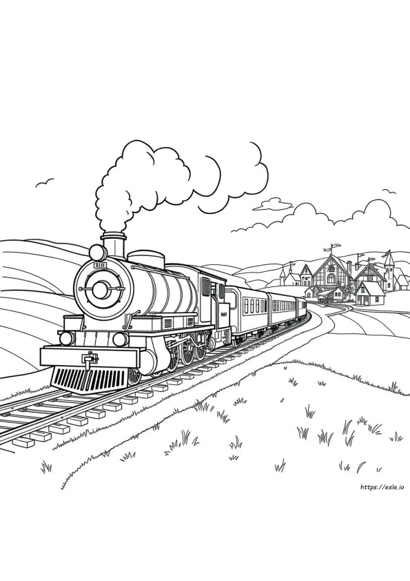Mighty Express Színező