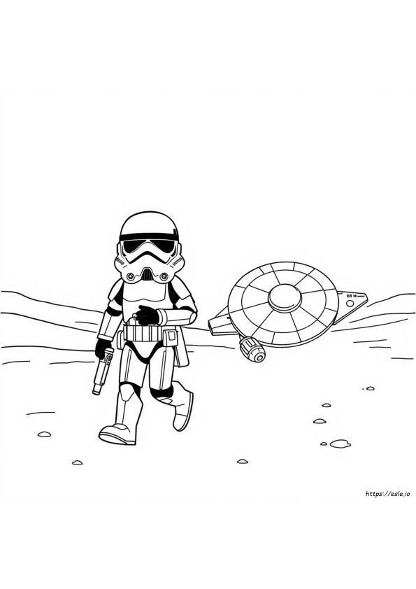 Cute Star Wars Coloring Pages