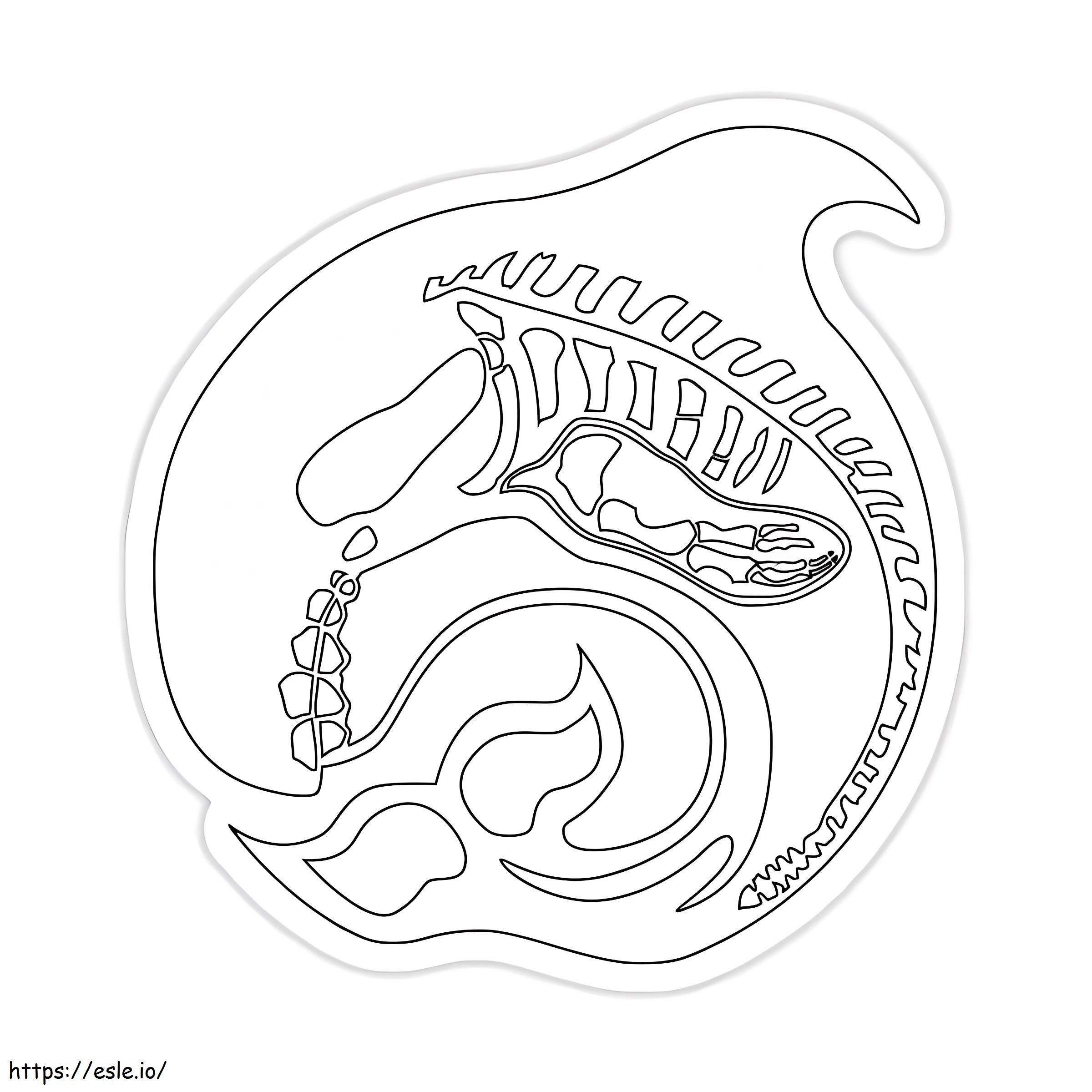 Printable Sticker coloring page