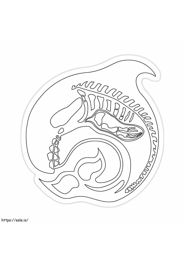 Printable Sticker coloring page