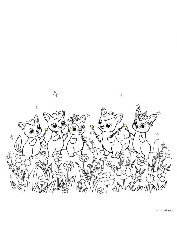 Enchantimals Coloring Pages Free