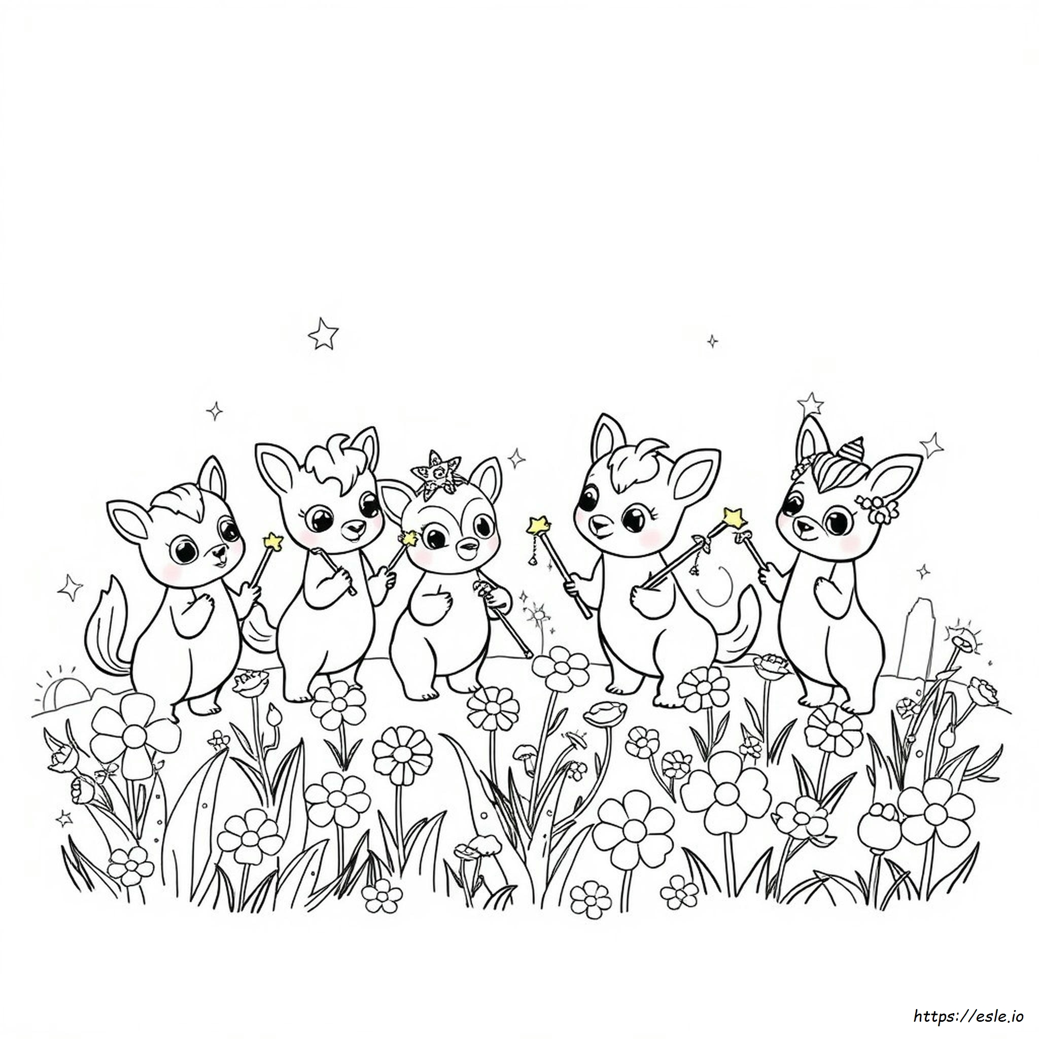Enchantimals Kleurplaten Gratis kleurplaat