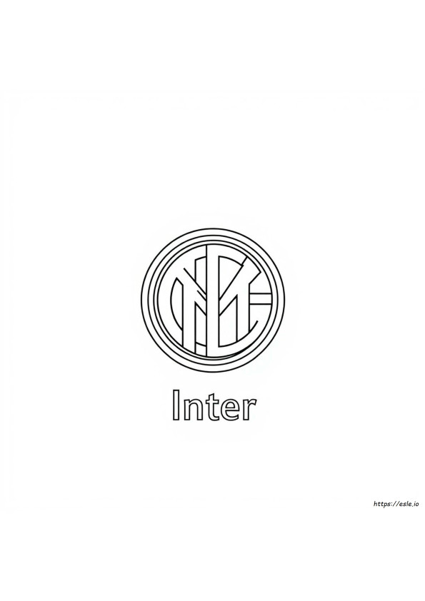 Inter Mediolan Logo Kolorowanki