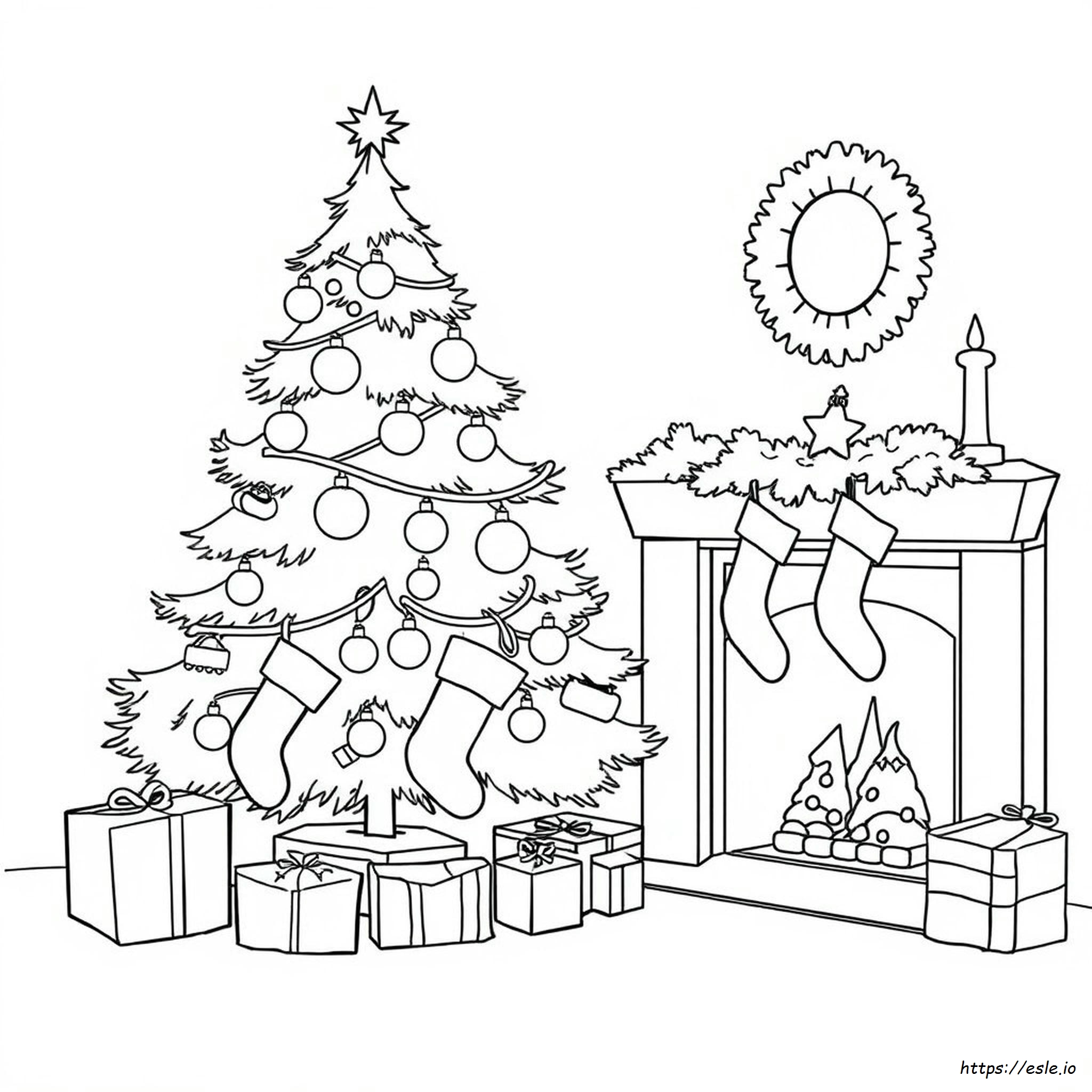 Desenhos De Natal Para Colorir E Imprimir