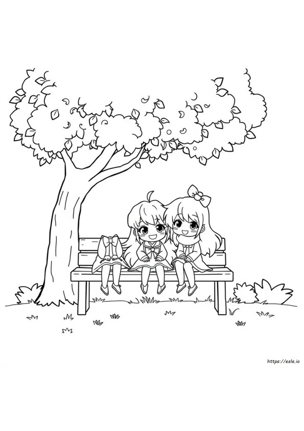 Gacha Life Coloring Pages Easy