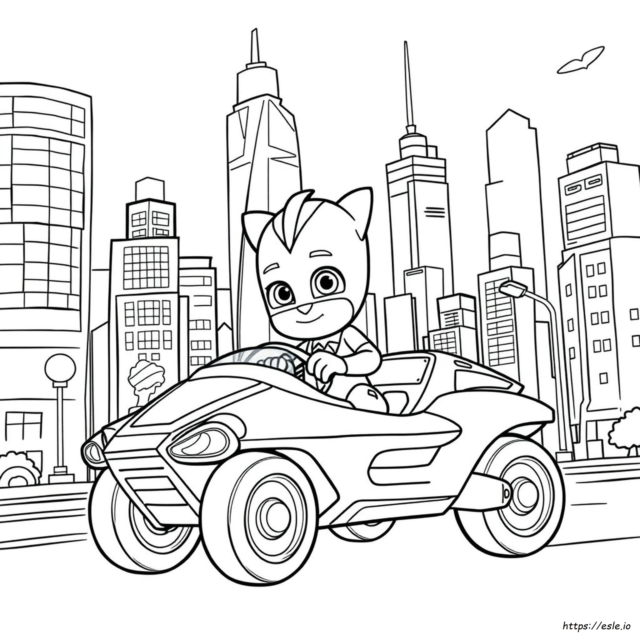 Pj Masks Gekko Mobile Coloring Pages