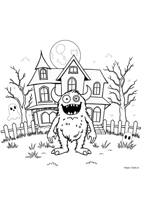 Coloriage Mon Monstre À Imprimer