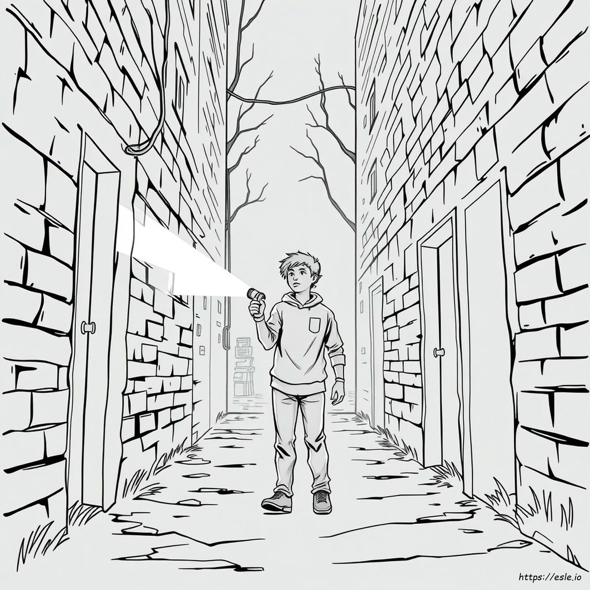 Sing Thriller Coloring Pages