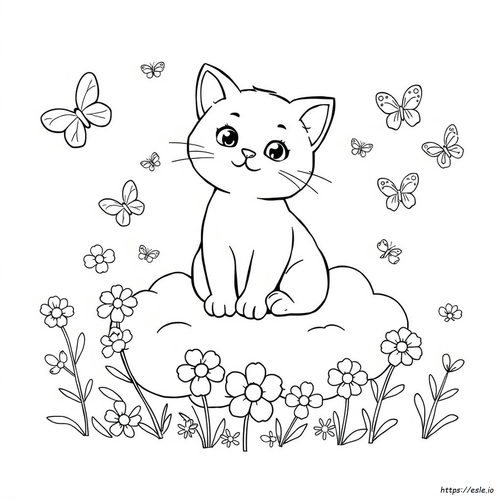 Disegni Di Gatti Carini Da Colorare E Stampare Gratis