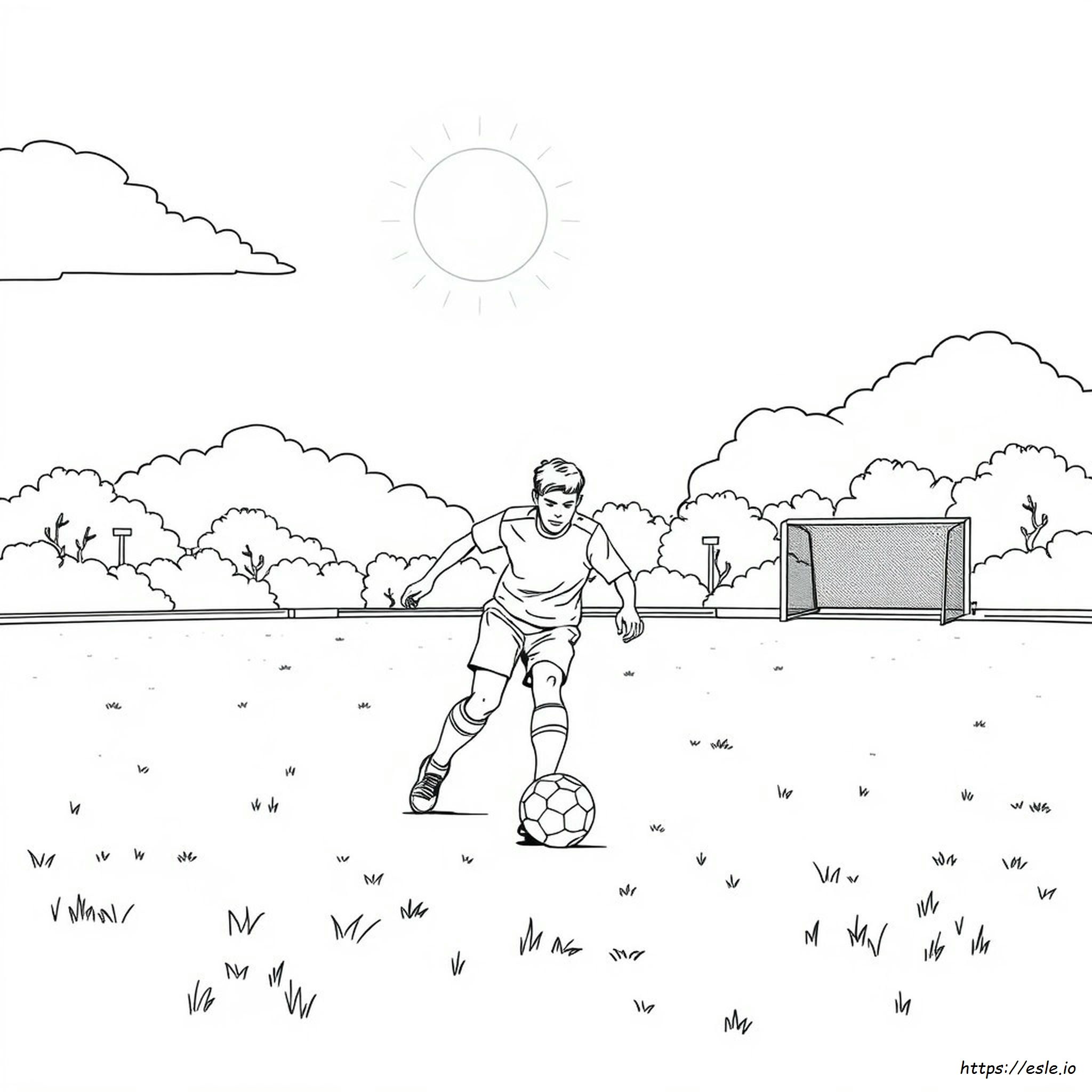 Desenhos De Futebol Para Colorir
