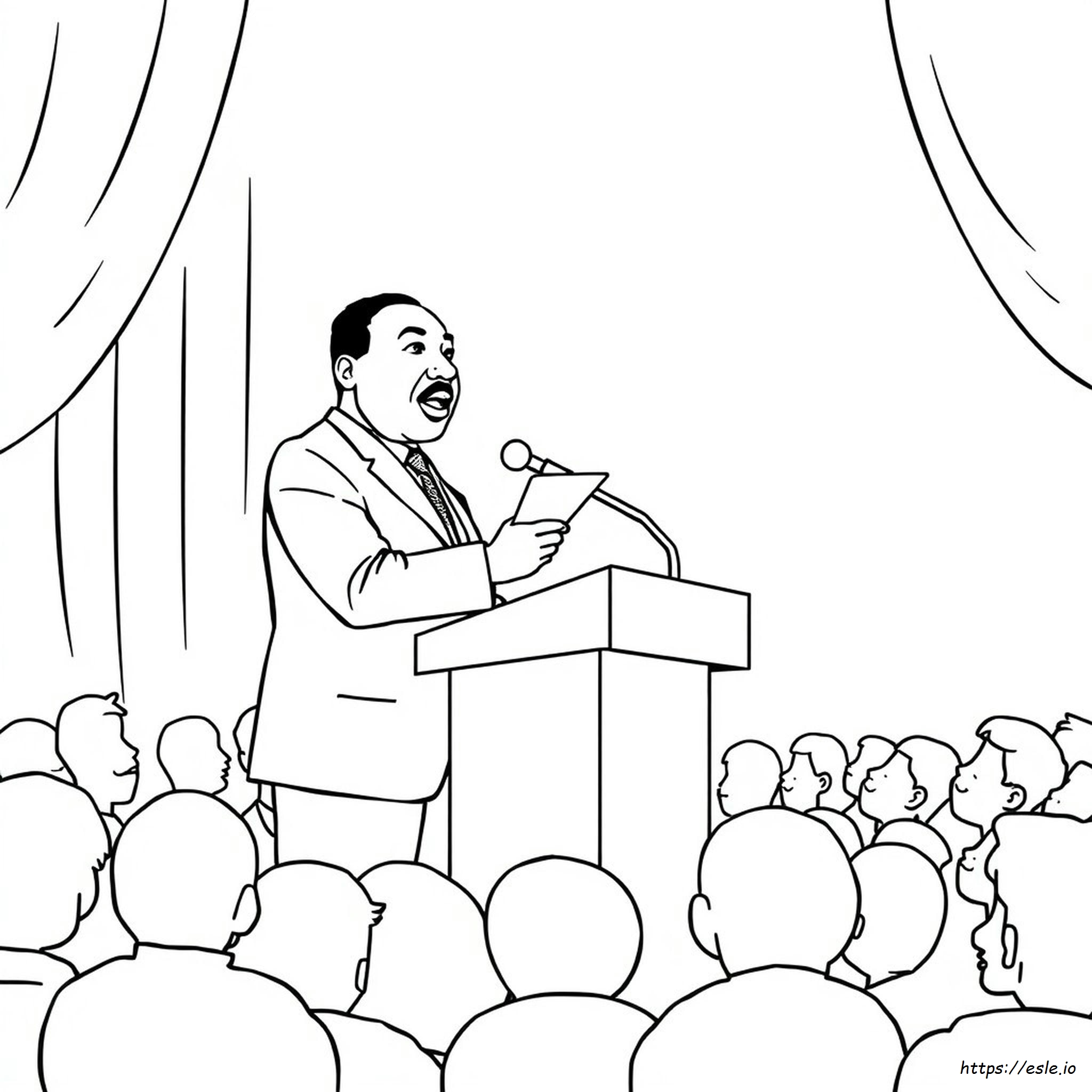 Free Dr Martin Luther King Coloring Pages