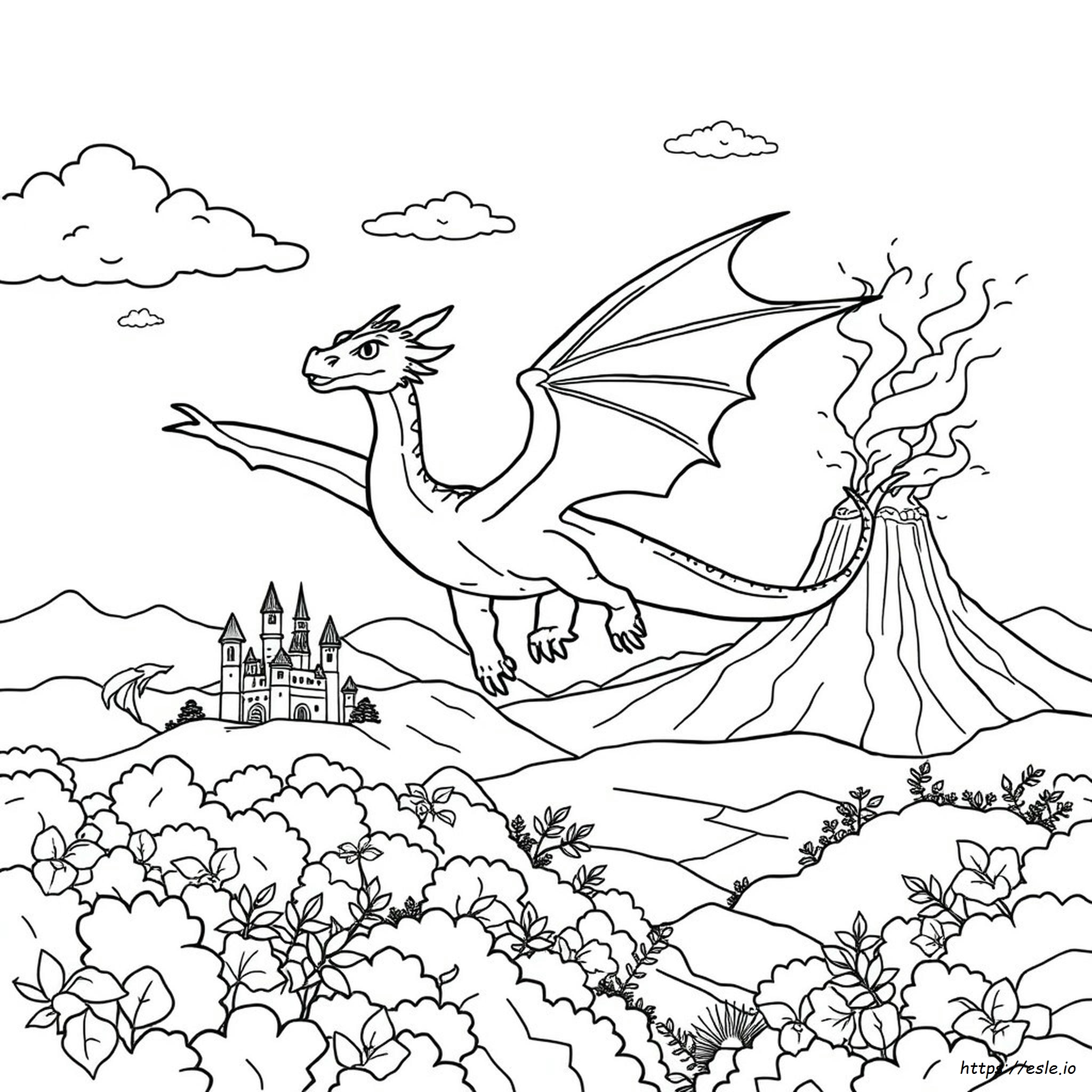Drachen Bilder Zum Ausmalen