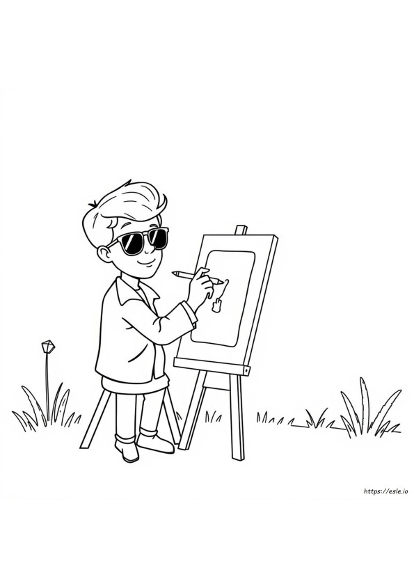 Drawing Harry Styles Coloring Pages