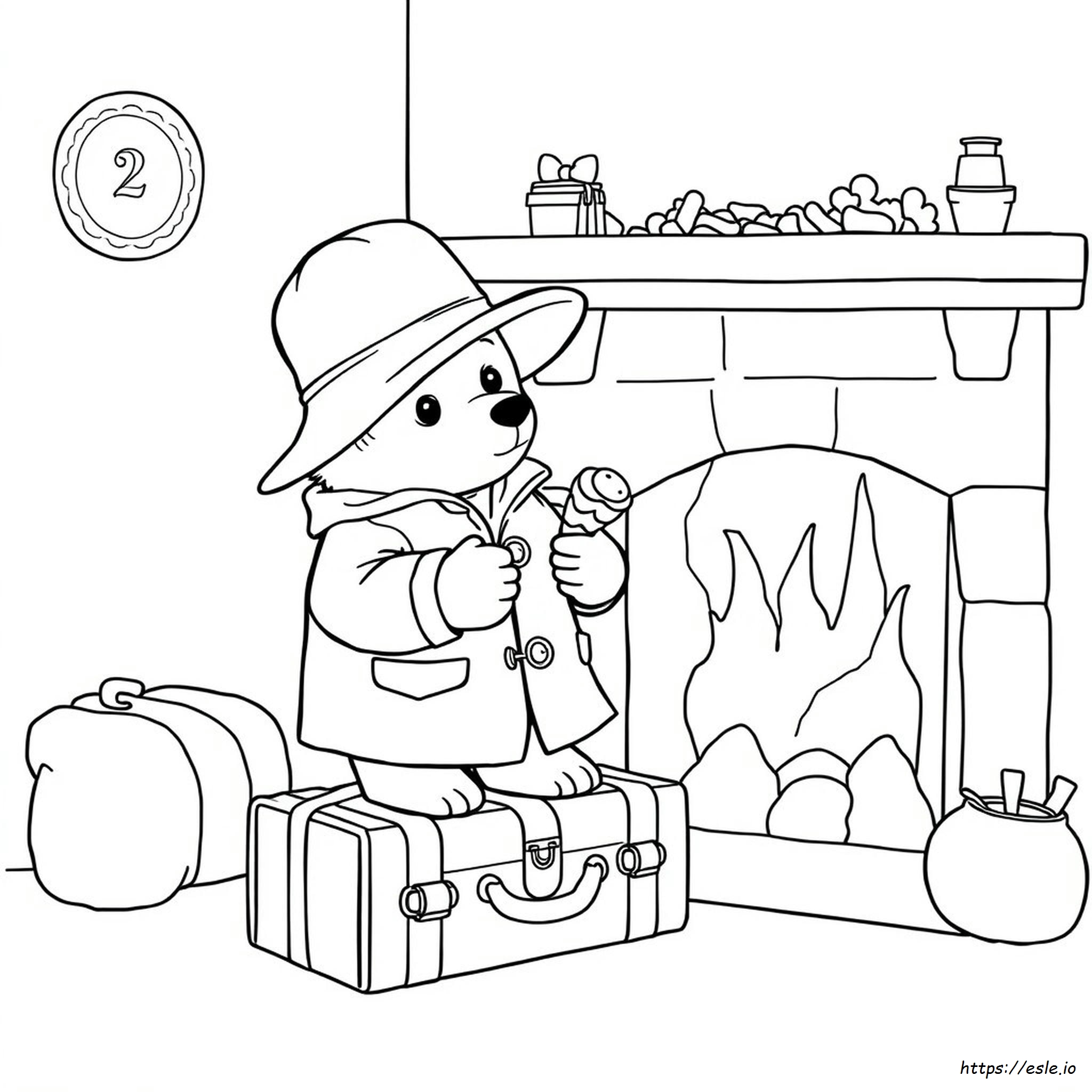 Paddington Para Colorir