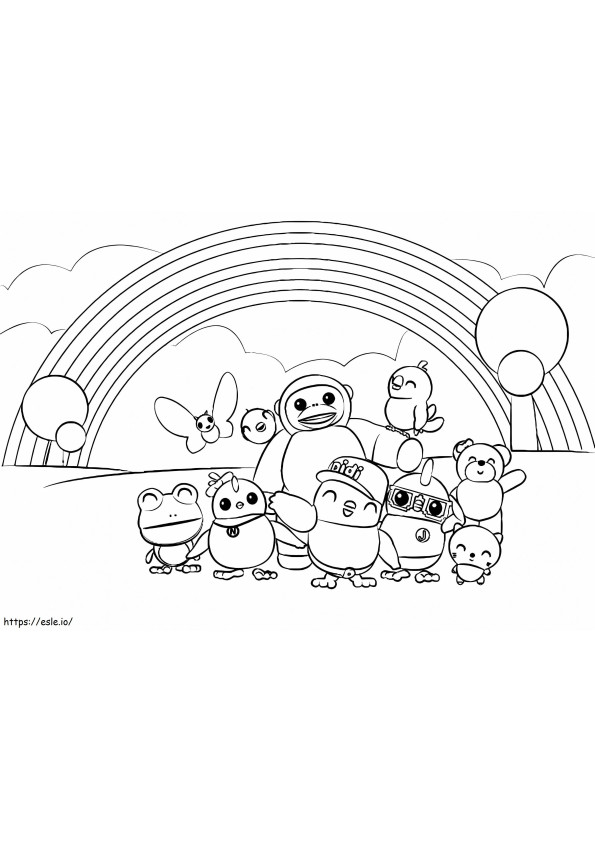 Didi And Friends coloring page