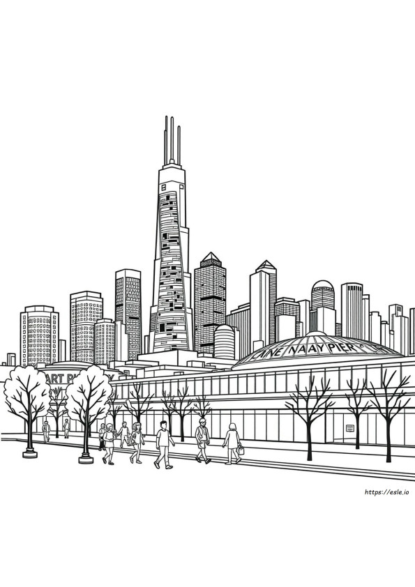 Kolorowanki Chicago