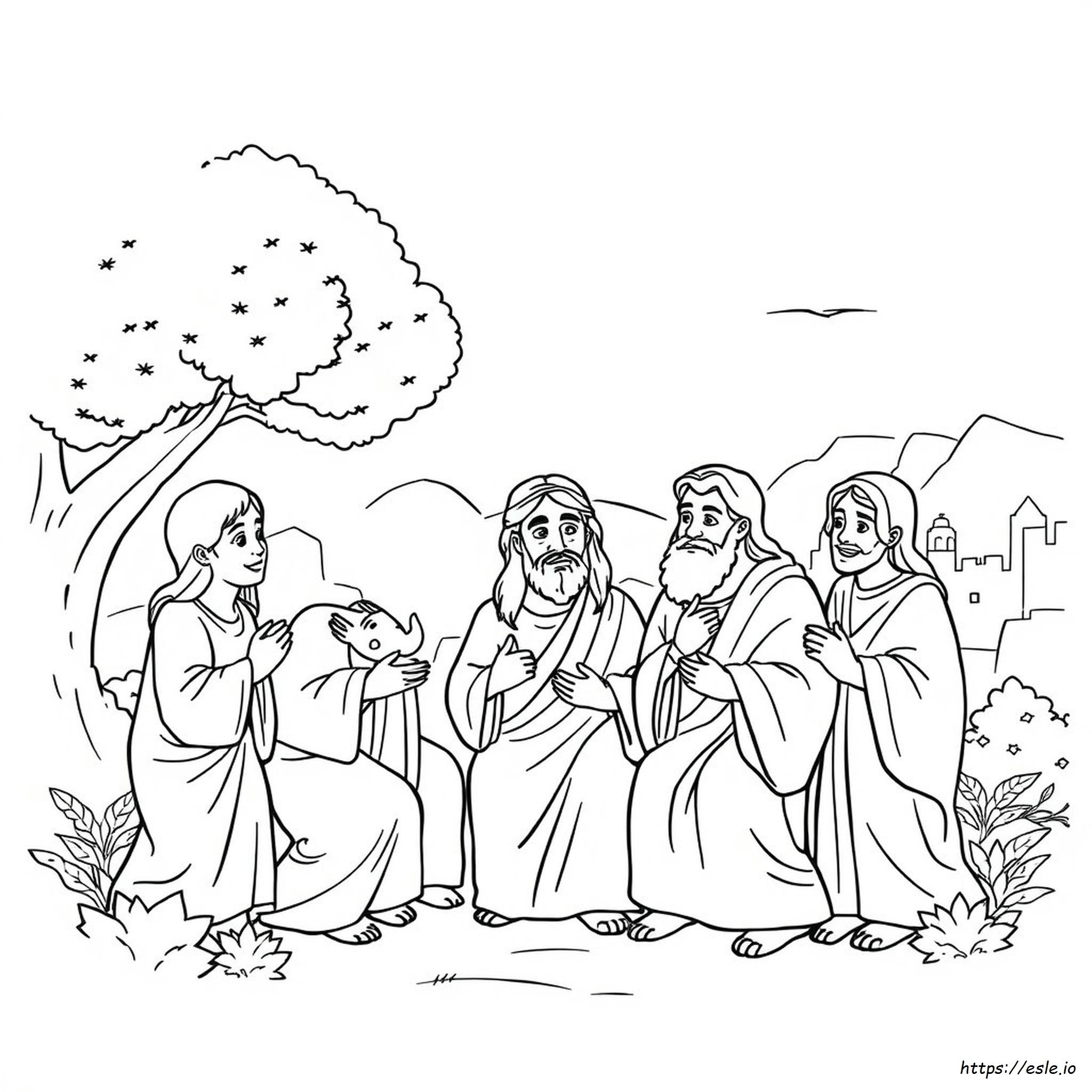 Desenhos Para Colorir Da Bíblia Em Espanhol Para Imprimir